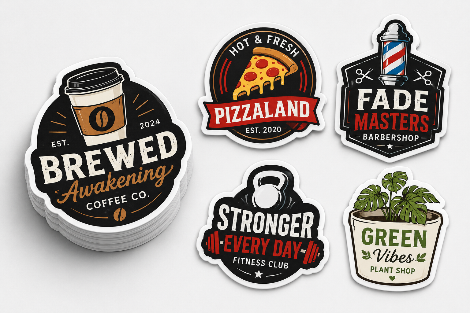 Custom Die Cut Stickers